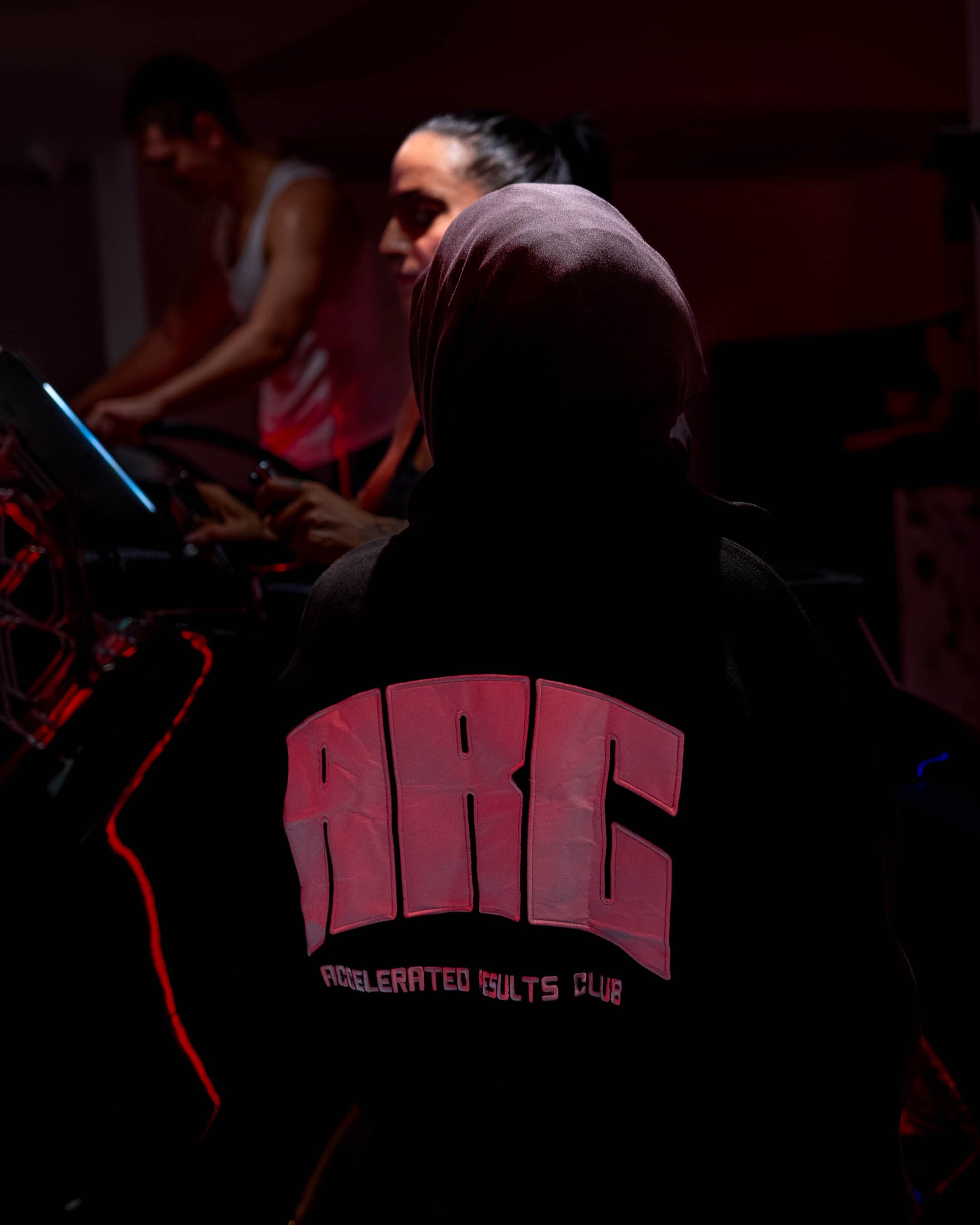 ARC Accelerated Results Club branded hoodie